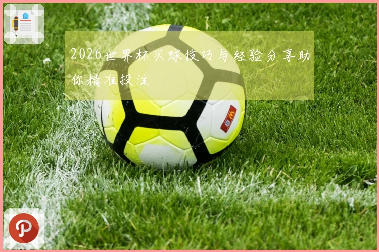 2026世界杯买球技巧与经验分享助你精准投注